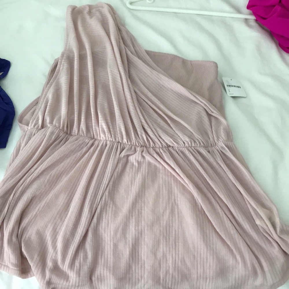 Free people one shoulder top NWT